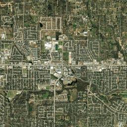 Keller, TX locator map