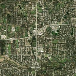 7900-7902 Jefferson Circle Colleyville TX Satellite Map