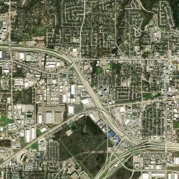 Grapevine High Resolution Satellite Map