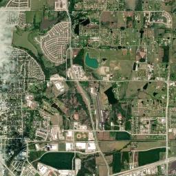 Rockwall High Resolution Satellite Map