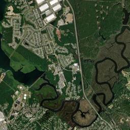 Hanahan High Resolution Satellite Map