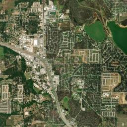 Azle High Resolution Satellite Map