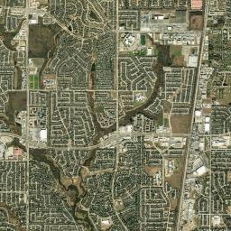 Watauga, TX locator map