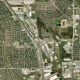 Blue Mound High Resolution Satellite Map