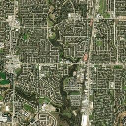 Watauga High Resolution Satellite Map