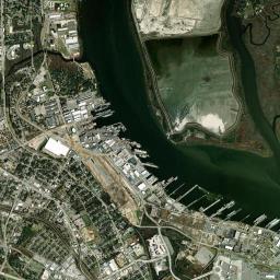 North Charleston High Resolution Satellite Map