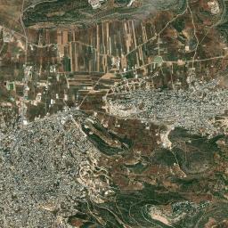 Deir Ḥannā High Resolution Satellite Map