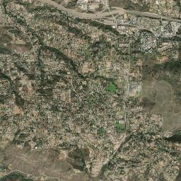 Alpine High Resolution Satellite Map