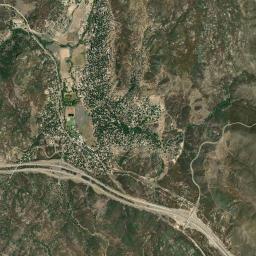 Pine Valley High Resolution Satellite Map
