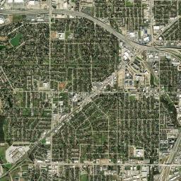 Richland Hills High Resolution Satellite Map