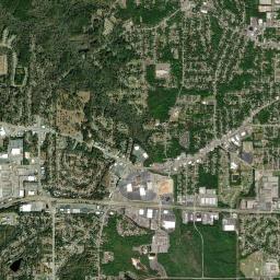 Bibb County High Resolution Satellite Map