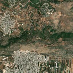 Kafr Mandā High Resolution Satellite Map