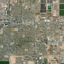 El Centro High Resolution Satellite Map