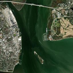 Charleston, South Carolina map(satellite map)