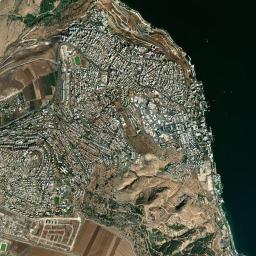 Tiberias High Resolution Satellite Map