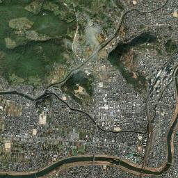Kumamoto Shi High Resolution Satellite Map