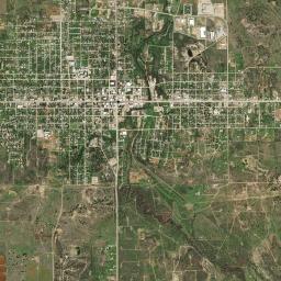 Breckenridge High Resolution Satellite Map