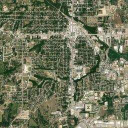 Weatherford High Resolution Satellite Map