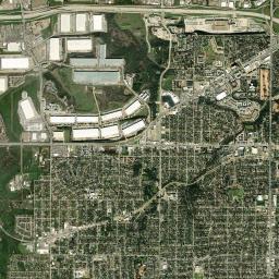 Cockrell Hill High Resolution Satellite Map