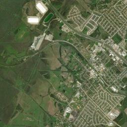 Forney High Resolution Satellite Map