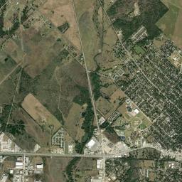 Terrell, TX locator map