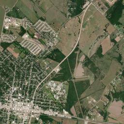 Terrell High Resolution Satellite Map