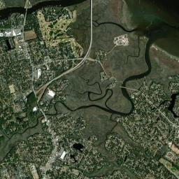 Charleston County High Resolution Satellite Map