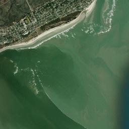 Sullivans Island High Resolution Satellite Map