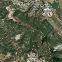 Nesher High Resolution Satellite Map