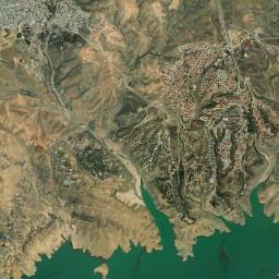 Chadegan High Resolution Satellite Map