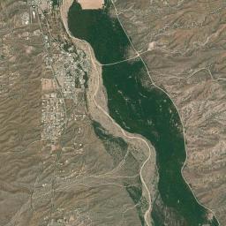 Mammoth High Resolution Satellite Map