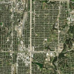 Fort Worth, Texas map(satellite map)
