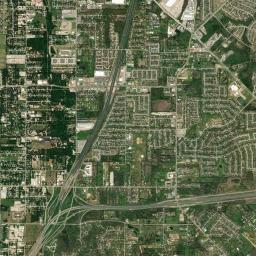 Balch Springs High Resolution Satellite Map