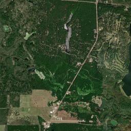 Holly Lake Ranch High Resolution Satellite Map