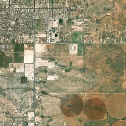 Hobbs, NM locator map