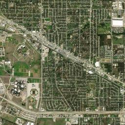 Forest Hill High Resolution Satellite Map