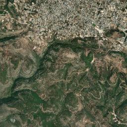 Daliyat al Karmel High Resolution Satellite Map
