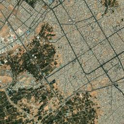 Khomeyni Shahr High Resolution Satellite Map