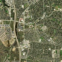 4351 Hulen Circle East, Fort Worth, TX Satellite Map