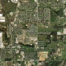 Everman High Resolution Satellite Map