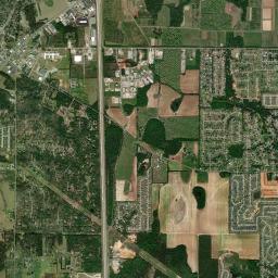 Byron High Resolution Satellite Map