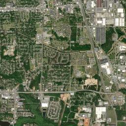 126-198 South 3rd Street Warner Robins Satellite Map