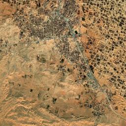 El Hadjira High Resolution Satellite Map