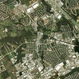 Mansfield High Resolution Satellite Map