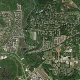 Red Chute High Resolution Satellite Map