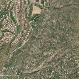 Saddle Brooke High Resolution Satellite Map