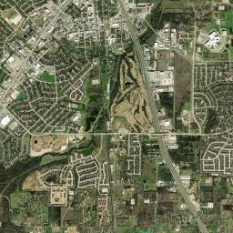 Burleson High Resolution Satellite Map