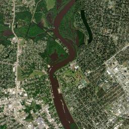 West Monroe High Resolution Satellite Map