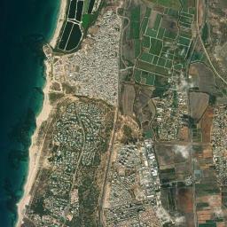 Caesarea High Resolution Satellite Map