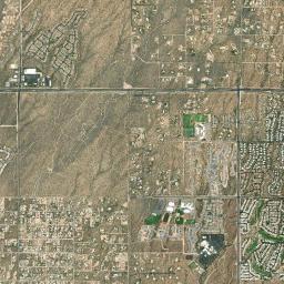 Tortolita High Resolution Satellite Map